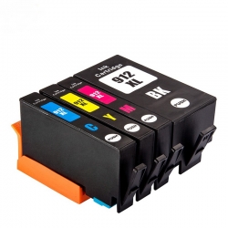 zestaw czterech tuszy HP 912XL zamienników do HP 8015 8020 8023 8014 8025